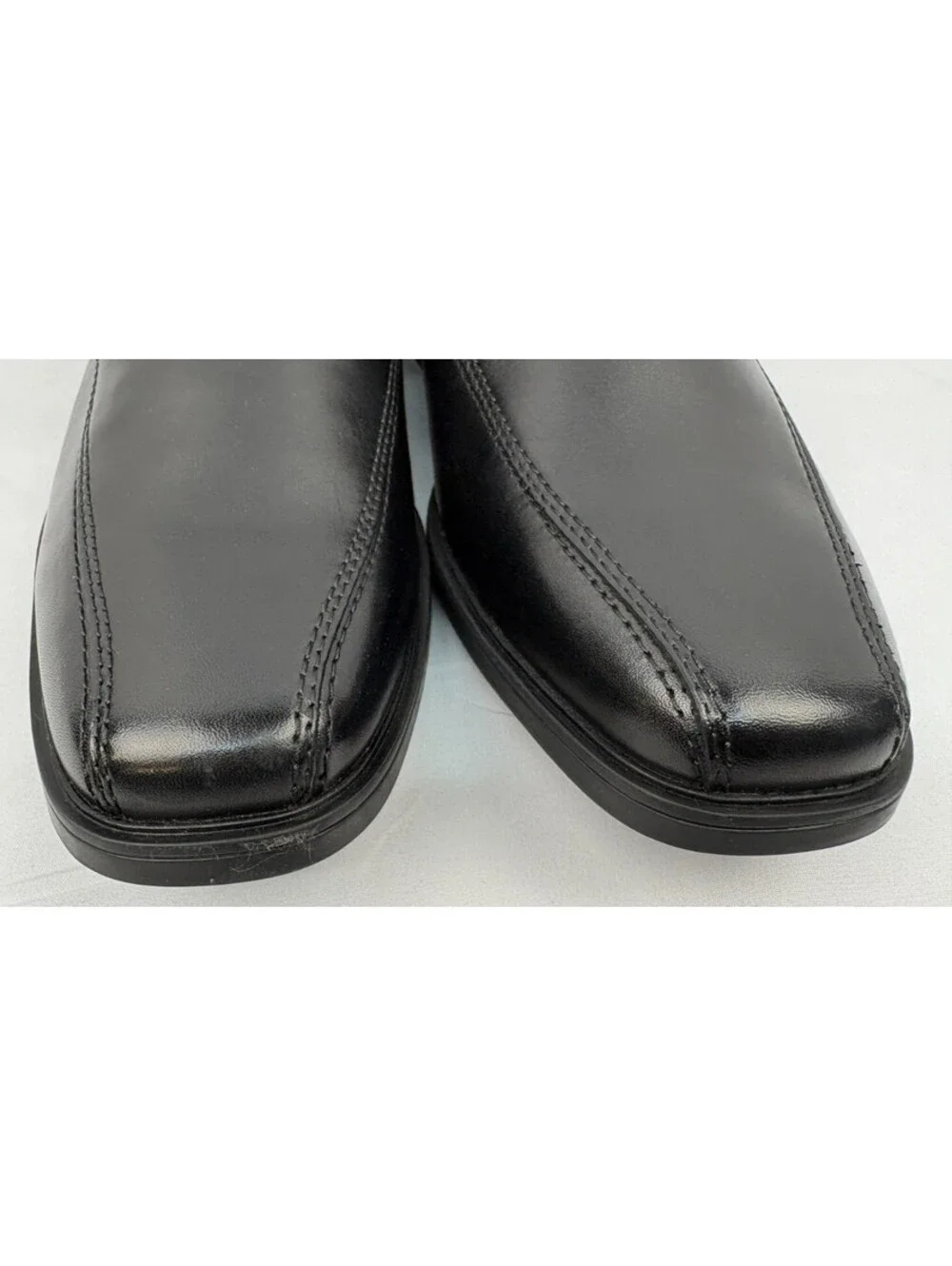 Clarks Collection Tilden Walk Men's 10.5M Black Leather Dress Shoes